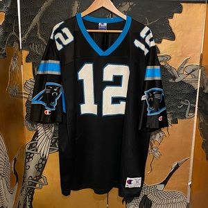 Vintage Champion Jersey Panthers Kerry Collins #12